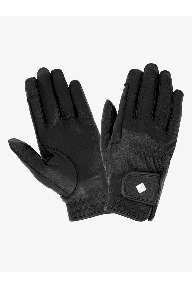 LeMieux Classic Leather Riding Gloves Black