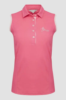  LeMieux Sleeveless Polo Shirt Watermelon