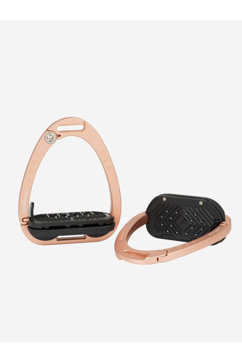 LeMieux Vector Balance Stirrup Rose Gold