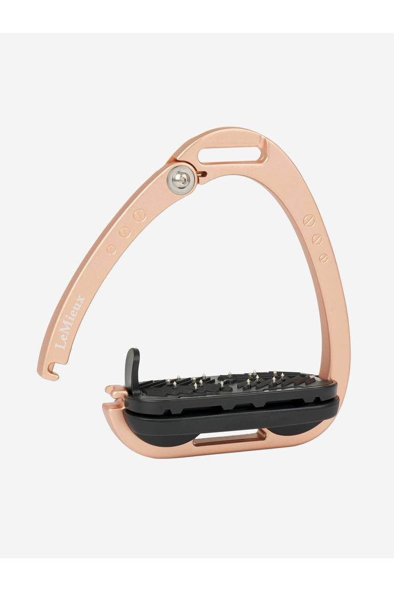 LeMieux Vector Balance Stirrup Rose Gold