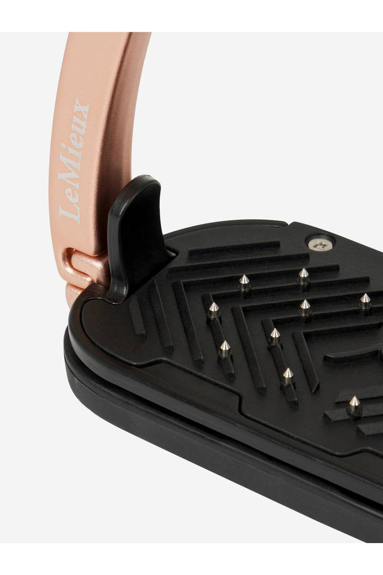 LeMieux Vector Balance Stirrup Rose Gold