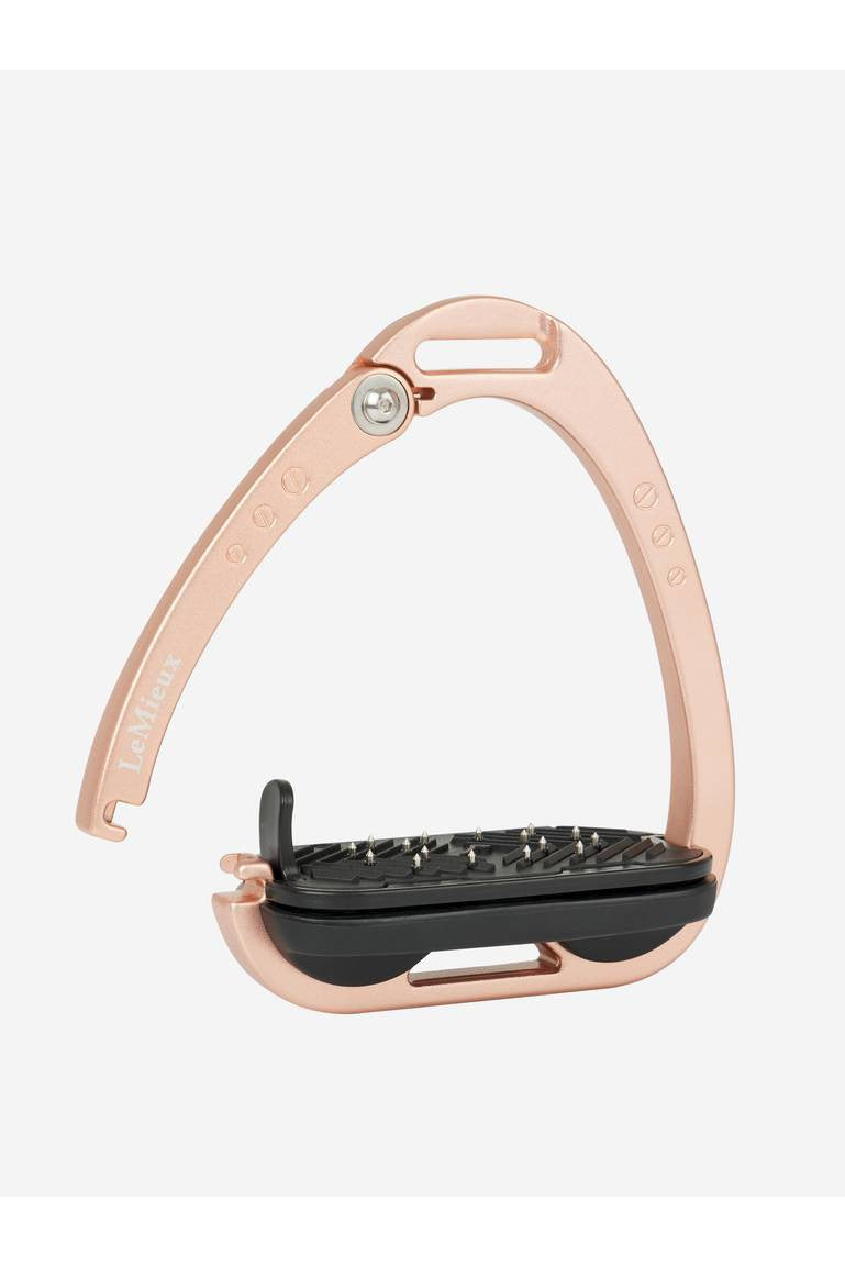 LeMieux Vector Control Stirrup Rose Gold