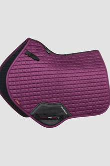  LeMieux Close Contact Suede Saddle Pad Plum