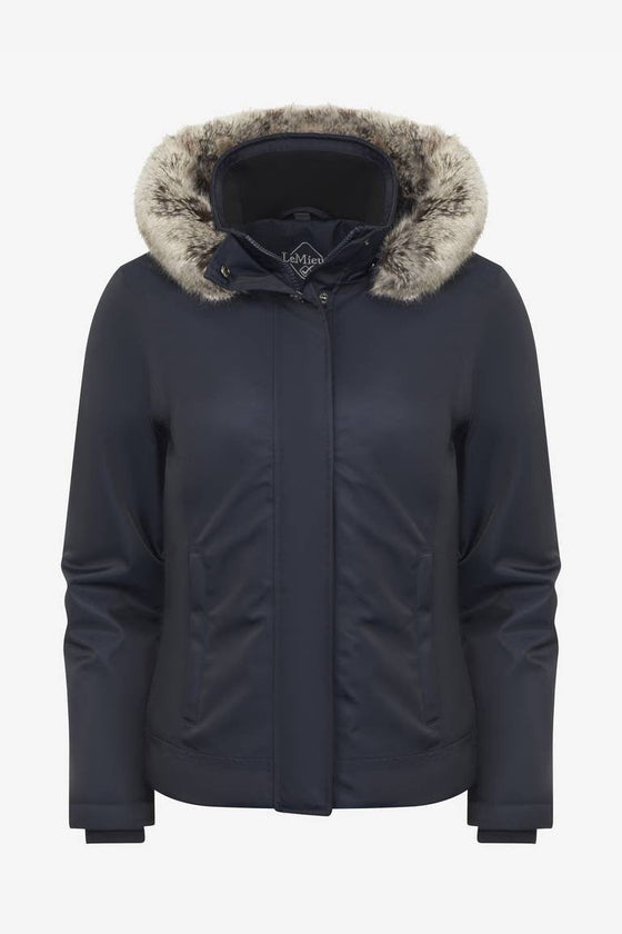 LeMieux Waterproof Short Coat Navy