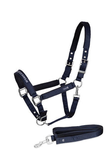  Equestrian Stockholm Clean Halter Modern Tech Navy