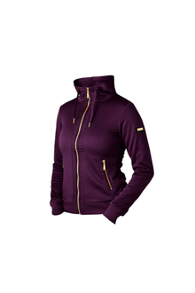  equestrian stockholm purple gold training jacket