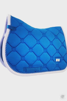  Equestrian Stockholm Jump Saddle Pad - Sapphire