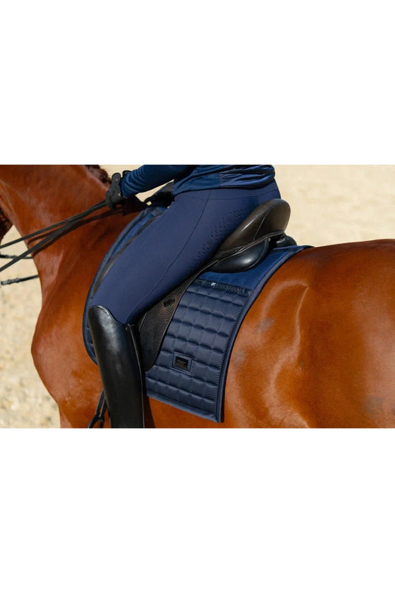 Equestrian Stockholm Sportive Navy Dressage Saddle Pad