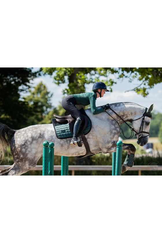 Equestrian Stockholm Sportive Sycamore Green Jump Saddle Pad