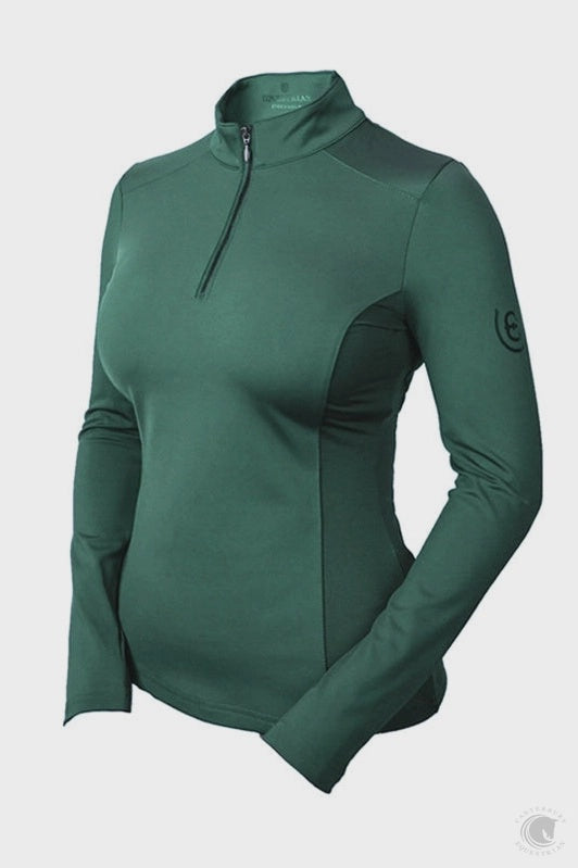 Equestrian Stockholm Sycamore Green Vision Top