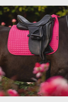  LeMieux Suede Dressage Saddle Pad Watermelon