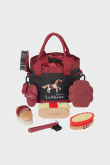  LeMieux Mini Grooming Set Red