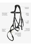 LeMieux Figure 8 Bridle Havana Bridle