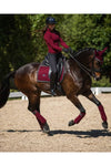 Equestrian Stockholm Dressage Saddle Pad Sportive Dark Bordeaux